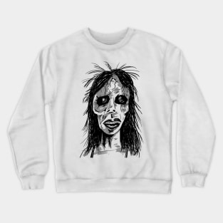 Zombie Woman Crewneck Sweatshirt